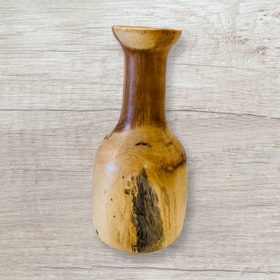 Florida Everglades Button Wood Vase