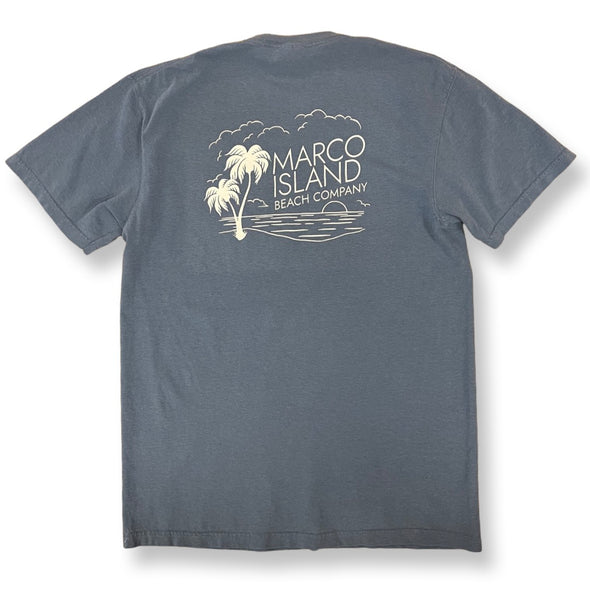 Marco Island Beach Company Twin Palms T-Shirt Vintage Style