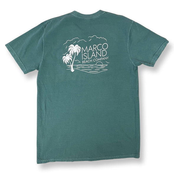 Marco Island Beach Company Twin Palms T-Shirt Vintage Style