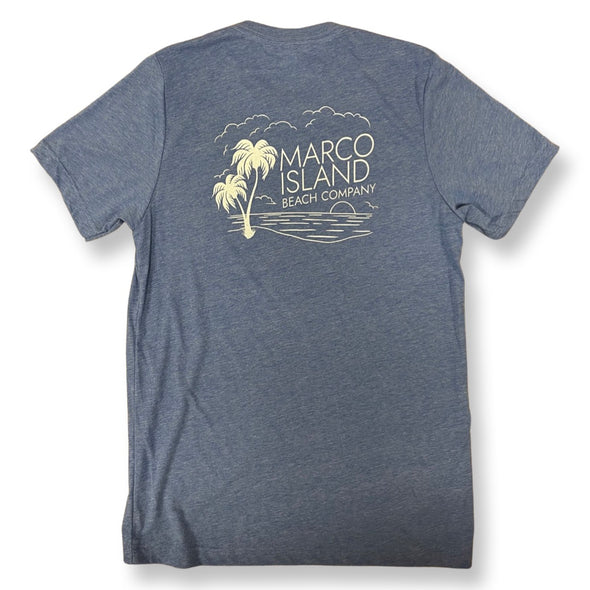 Marco Island Beach Company Twin Palms T-Shirt Vintage Style