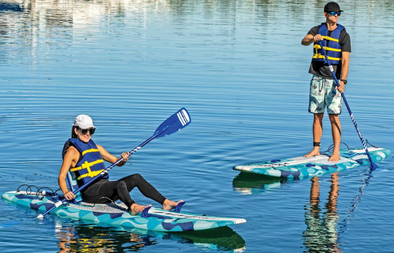 Wavestorm Hybrid Standup Paddle Board / Kayak For Rent Only