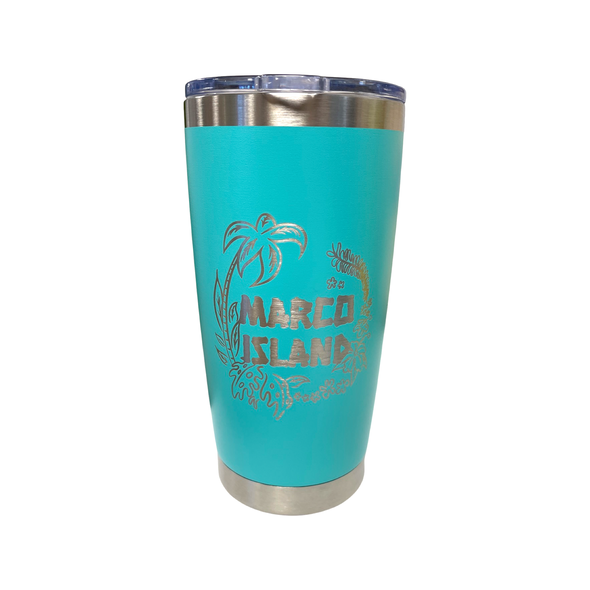 Marco Island Tumbler Tropical Paradise