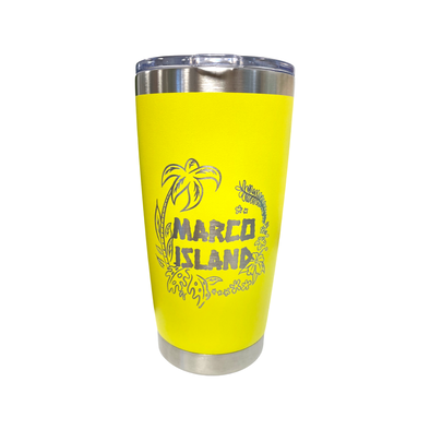 Marco Island Tumbler Tropical Paradise