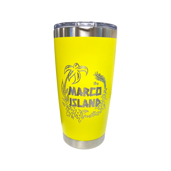 Marco Island Tumbler Tropical Paradise