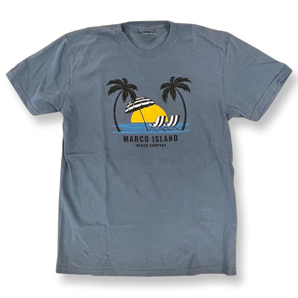 Marco Island Beach Company Umbrella T-Shirt Vintage Style