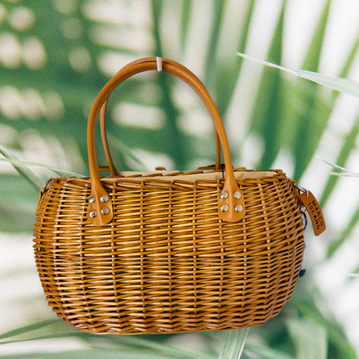 Whicker Basket Handbag